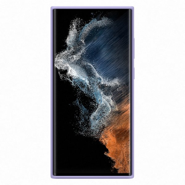 Samsung Galaxy S22 Ultra Silicone Cover - case, Lavender Samsung Galaxy S22 Ultra Silicone Cover - case, Lavender