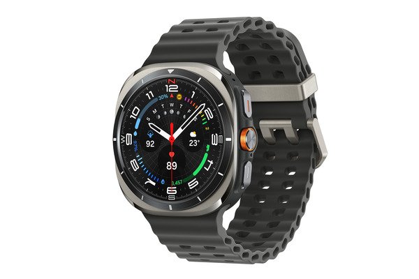 Samsung Galaxy Watch Ultra -&auml;lykello, hopea (2025)