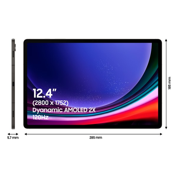 SAMSUNG GALAXY TAB S9+ WIFI BEIGE 12GB/256GB