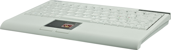 DELTACO langaton minin&auml;pp&auml;imist&ouml;,touchpad,Bluetooth,USB,10m,valk