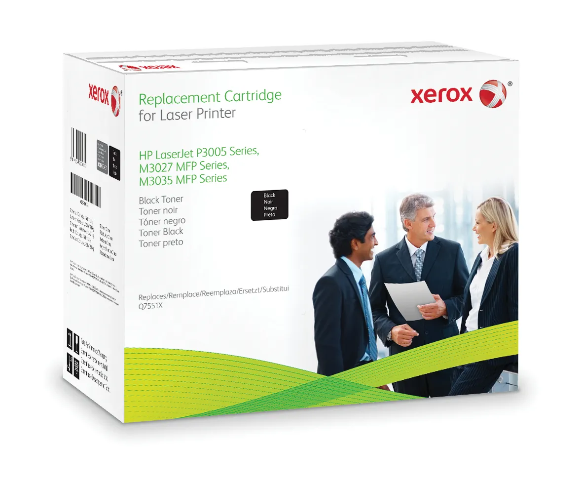 Xerox - Musta - v&auml;riainekasetti (vastaavuus: HP 51X) malleihin HP LaserJet M3027, M3027x, M3035, M3035xs, P3005, P3005d, P3005dn, P3005n, P3005x