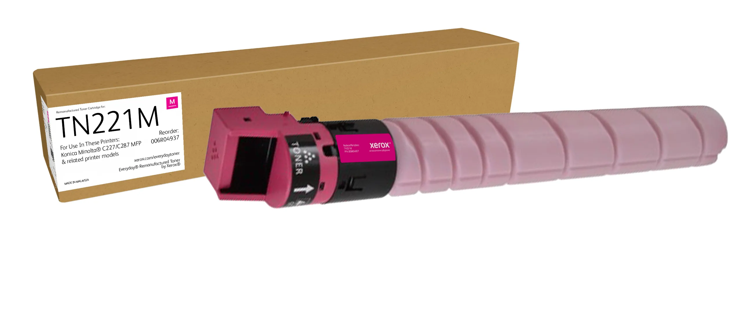 XEROX Everyday Reman Toner s Konica Minolta TN221M Magenta (
