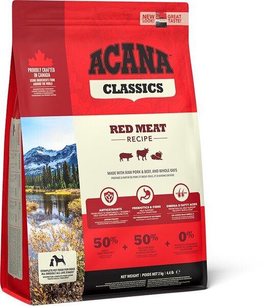 Acana Classics Red Meat, Koiran kuivaruoka, Adult / Senior, 2 kg