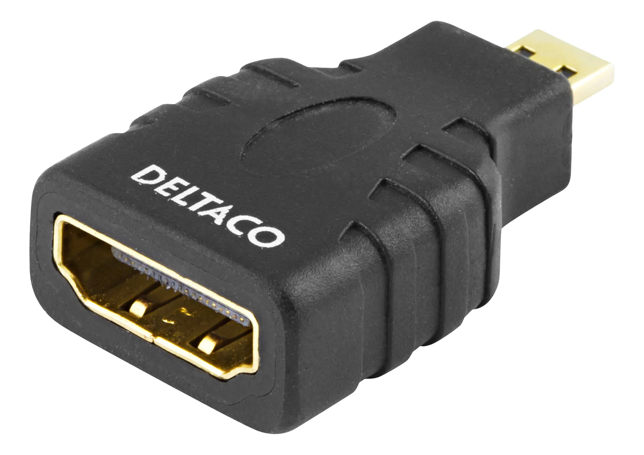 Deltaco HDMI - micro HDMI adapter, black
