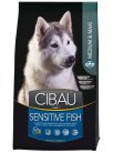 Farmina Cibau Sensitive Fish Medium & Maxi, Koiran kuivaruoka, Adult, 12 kg