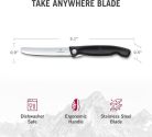 Victorinox Swiss Classic Foldable Paring Knife 110 mm, Black