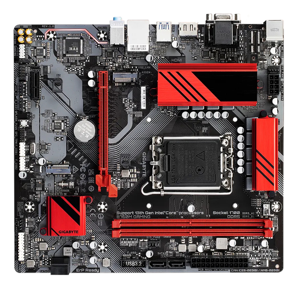 Gigabyte B760M Gaming LGA1700 mATX - moderkort