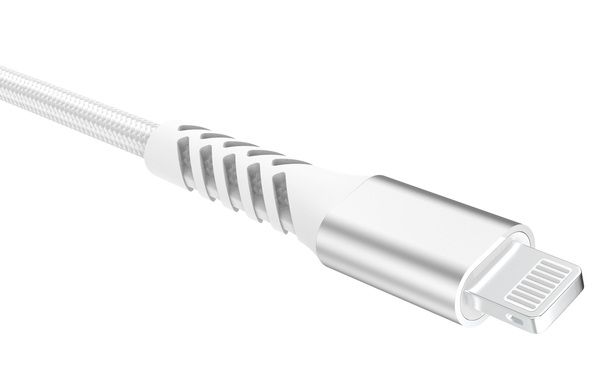 Grateq Pro USB-C - MFi Lightning - cable, 1.5m, White