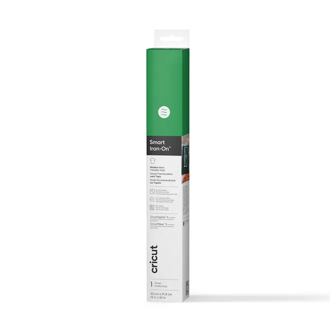 Cricut Smart Iron-on 33x91cm 1 sheet (Grass) Cricut Smart Iron-on 33x91cm 1 sheet (Grass)