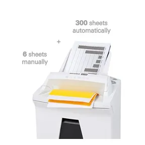 Asiakirjasilppuri HSM SECURIO AF300 AutoFeed P6 0,78x11 rist