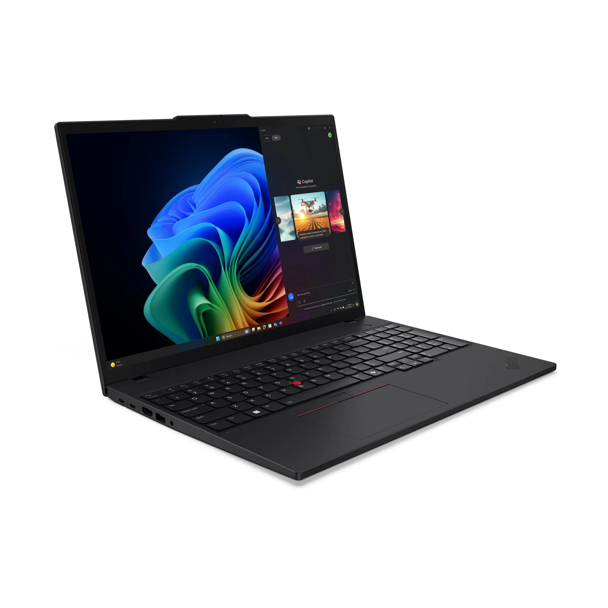 Lenovo ThinkPad T16 Gen 4 (AMD) 16&quot; 340, 32GB, 512GB SSD, Win 11 Pro - notebook, Black