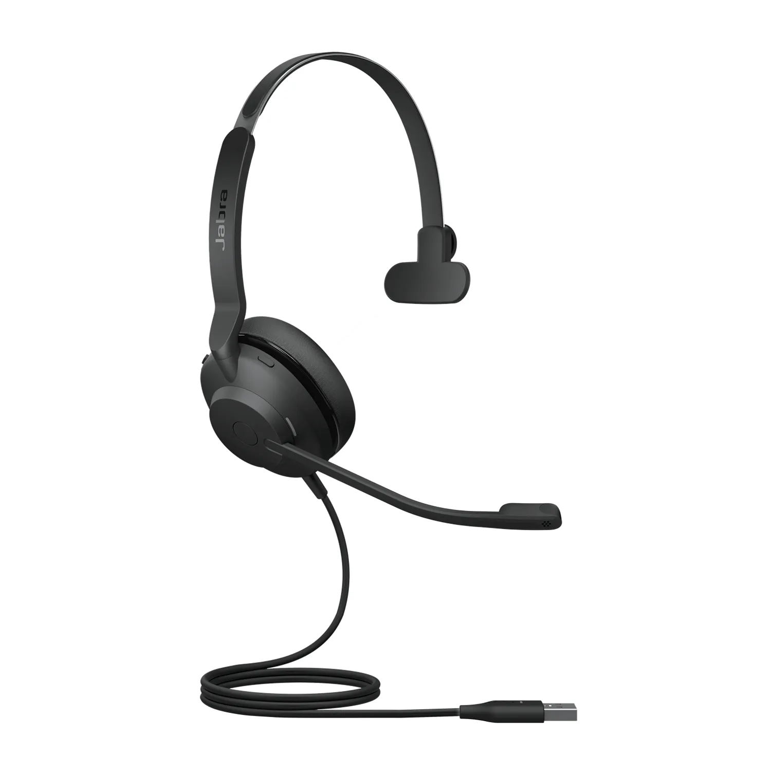 Jabra Evolve2 30 UC Mono - Kuuloke + mikrofoni - korvien p&auml;&auml;ll&auml; - langallinen - USB