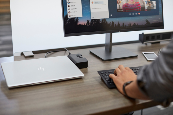 HP 27" EliteDisplay S270n, 4K UHD, IPS -n&auml;ytt&ouml;