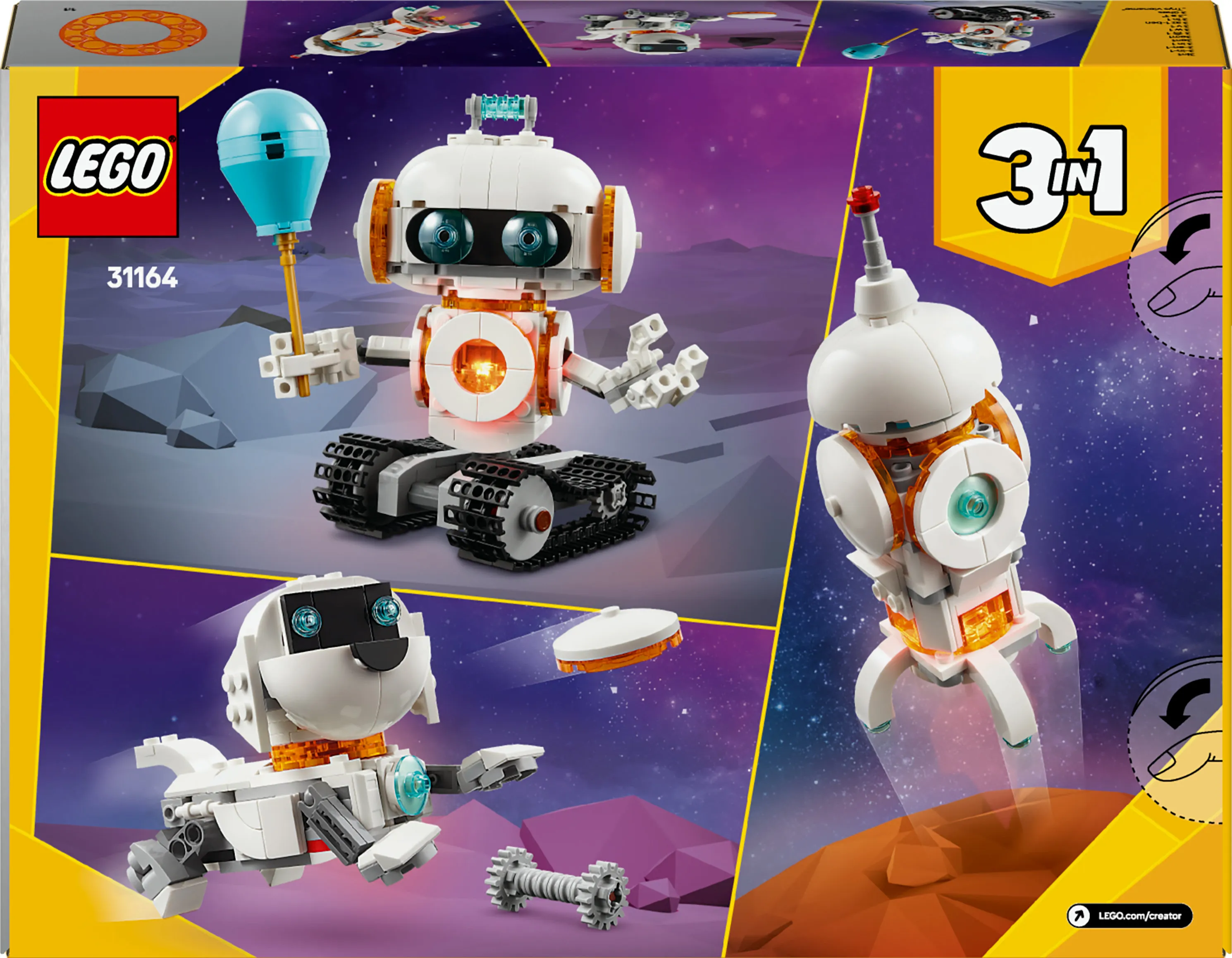 LEGO Creator Space Robot 31164