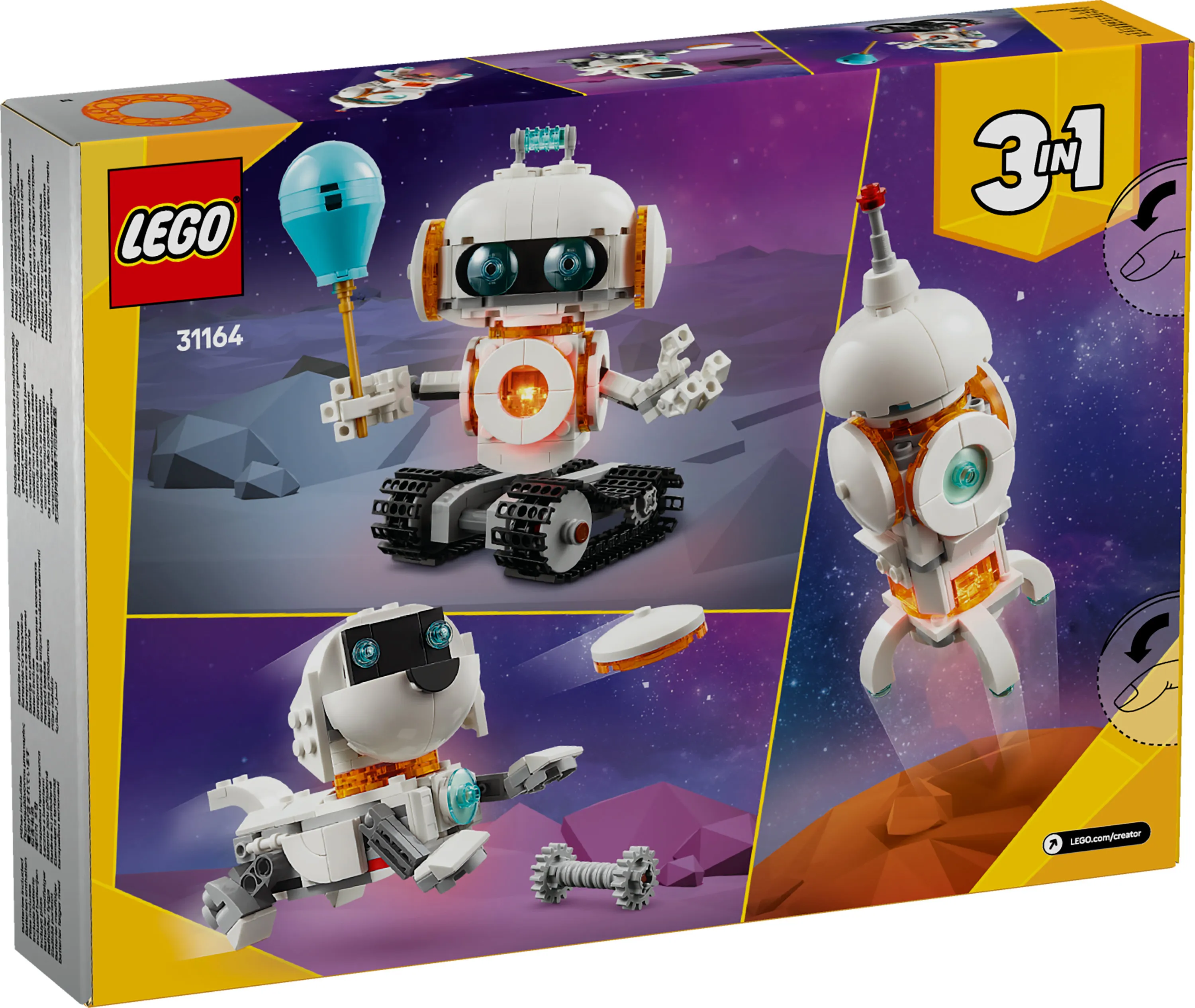 LEGO Creator Space Robot 31164