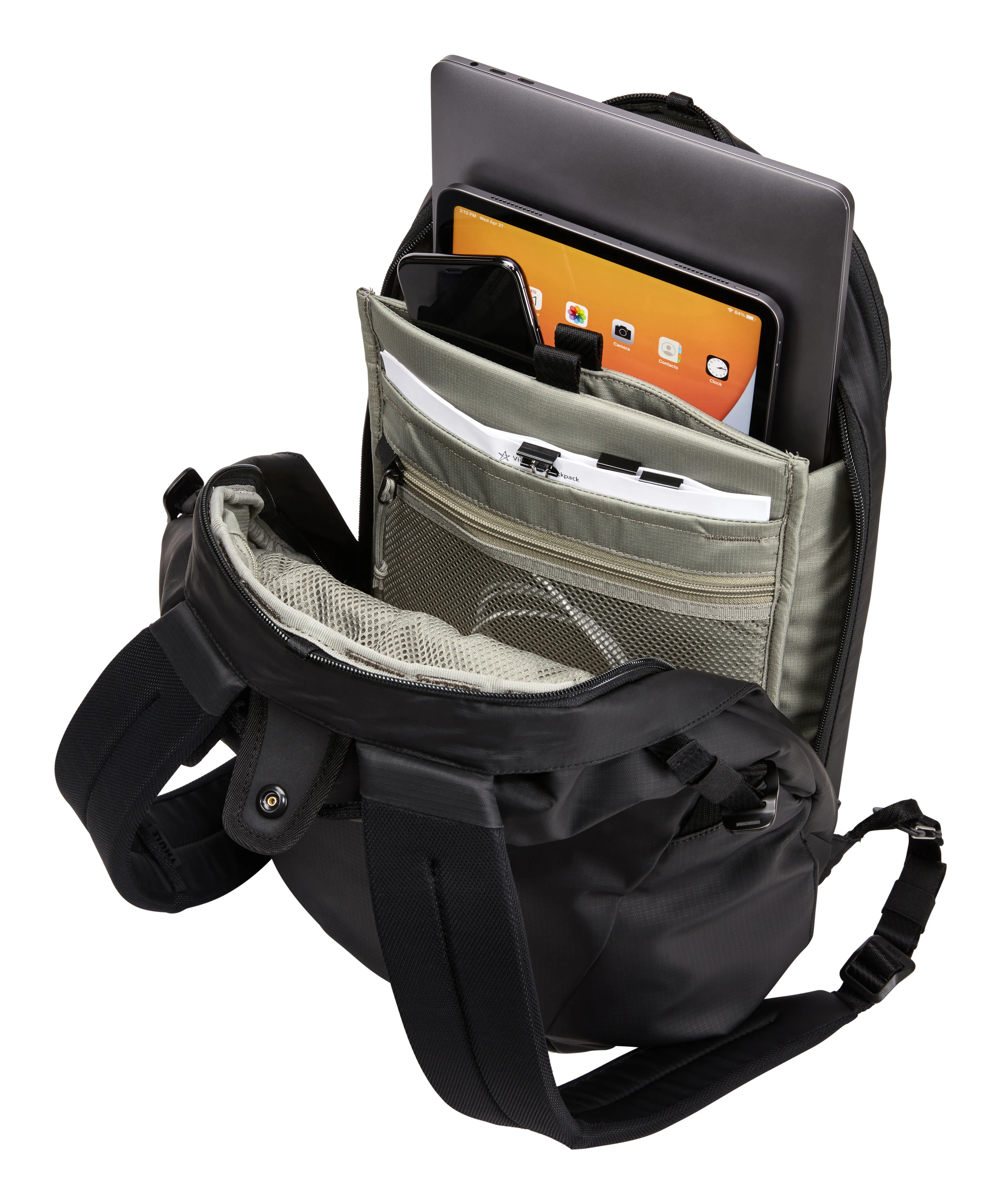 Thule Tact backpack 16l - datorryggs&auml;ck, svart, 14&quot;