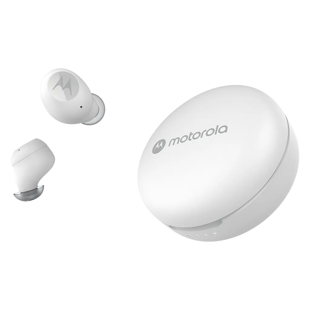 Motorola VerveBuds 250 TWS - trådlös in-ear hörlurar, vit