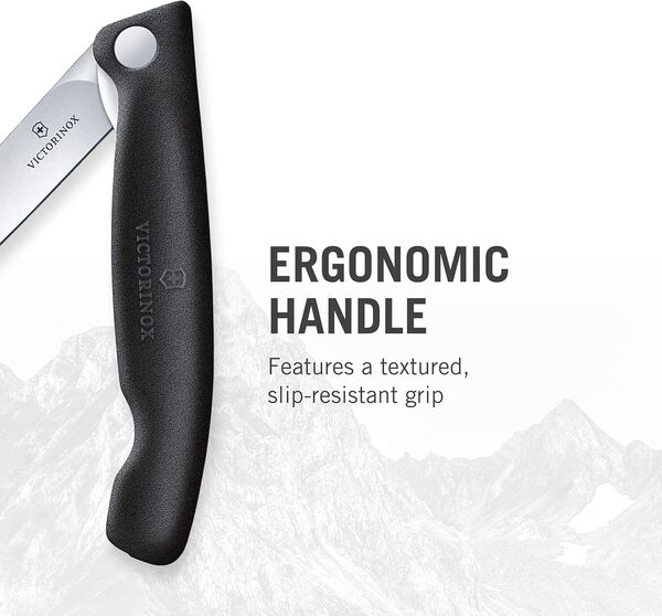 Victorinox Swiss Classic Foldable Paring Knife 110 mm, Black