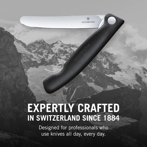 Victorinox Swiss Classic Foldable Paring Knife 110 mm, Black