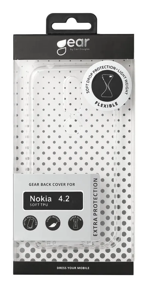 GEAR TPU, Nokia 4.2 - Case, Transparent