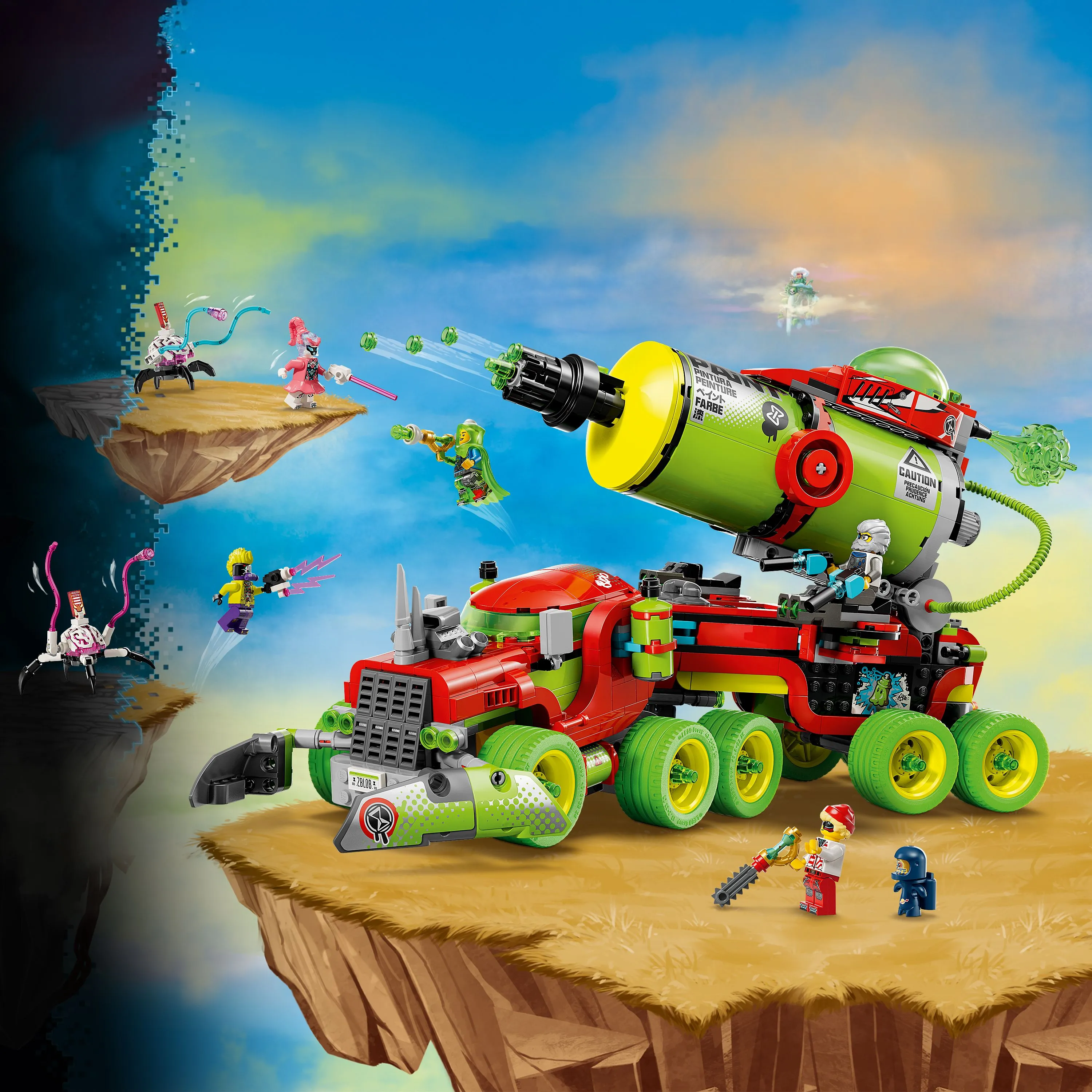 LEGO DREAMZzz Mateon spray paint car 71499