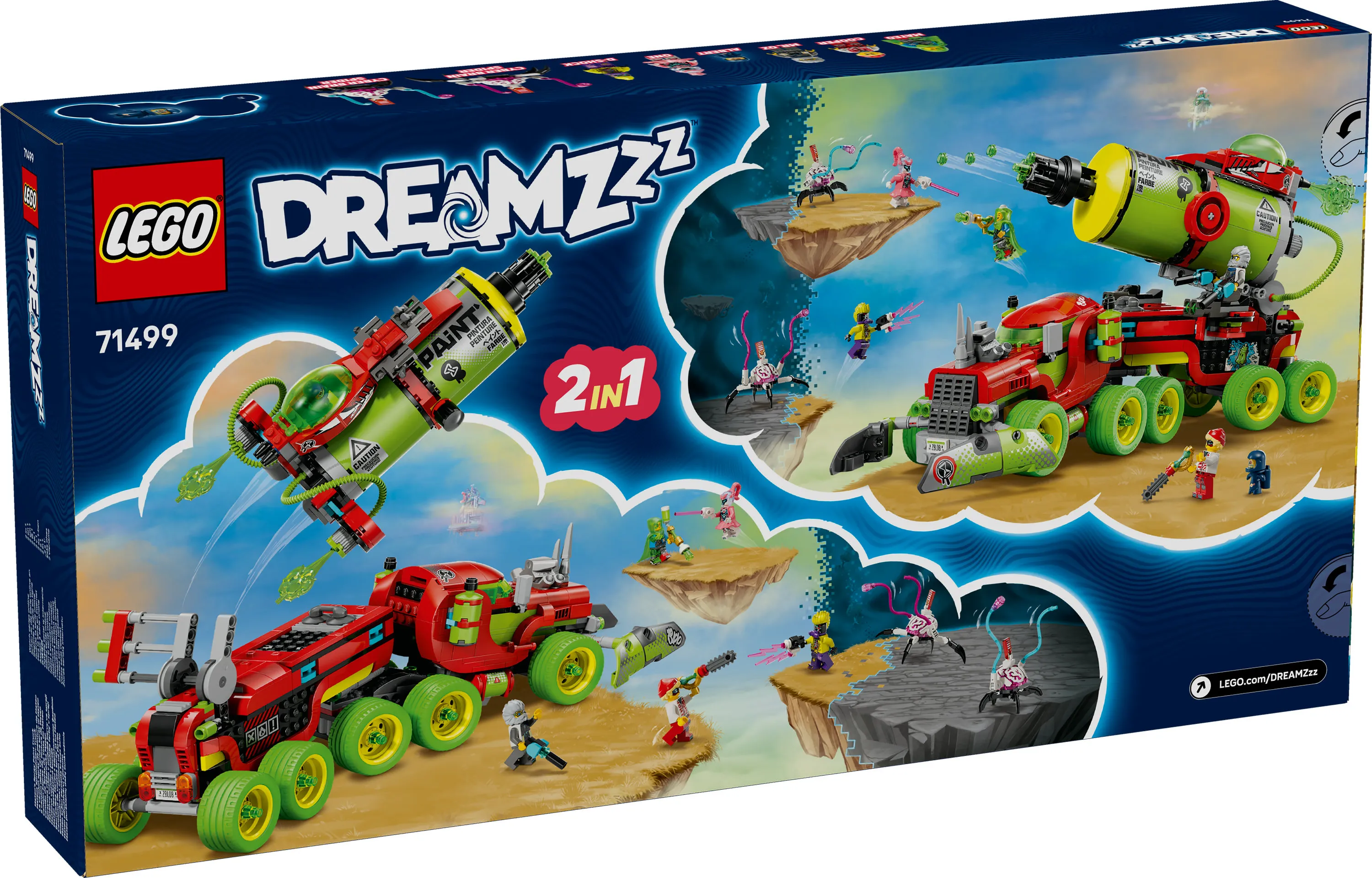 LEGO DREAMZzz Mateon spray paint car 71499
