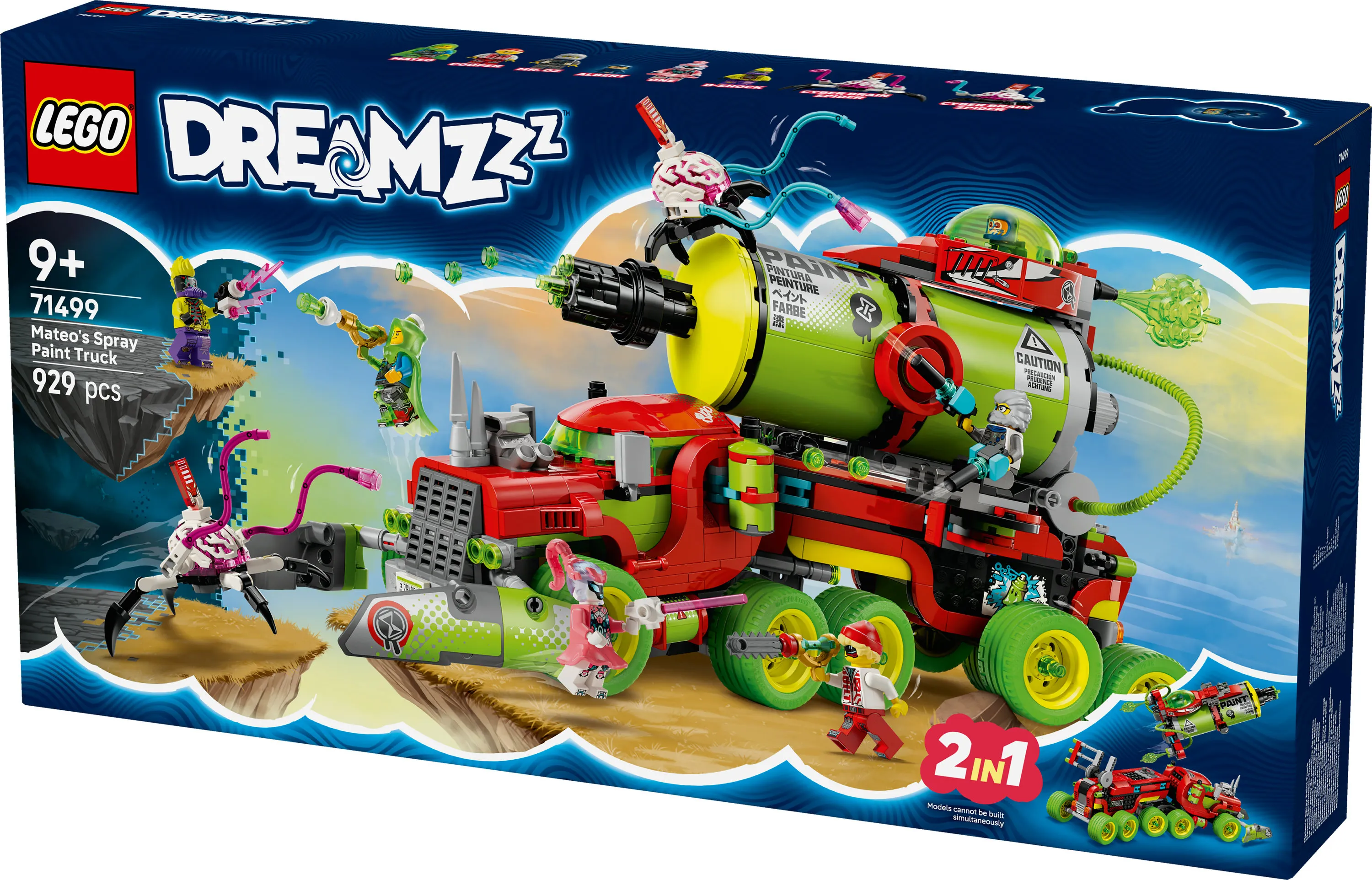 LEGO DREAMZzz Mateon spray paint car 71499