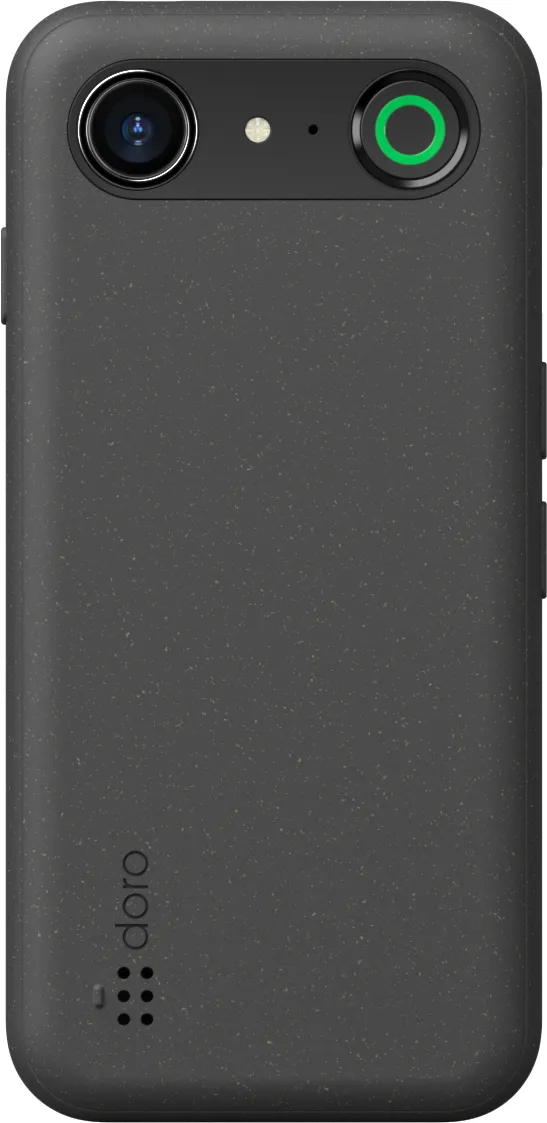 Doro Aurora A11 4G, Android - mobiltelefon, Grafit-gr&aring;
