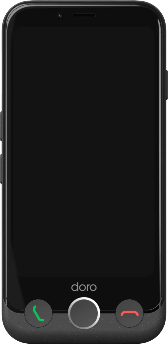 Doro Aurora A11 4G, Android - mobiltelefon, Grafit-gr&aring;