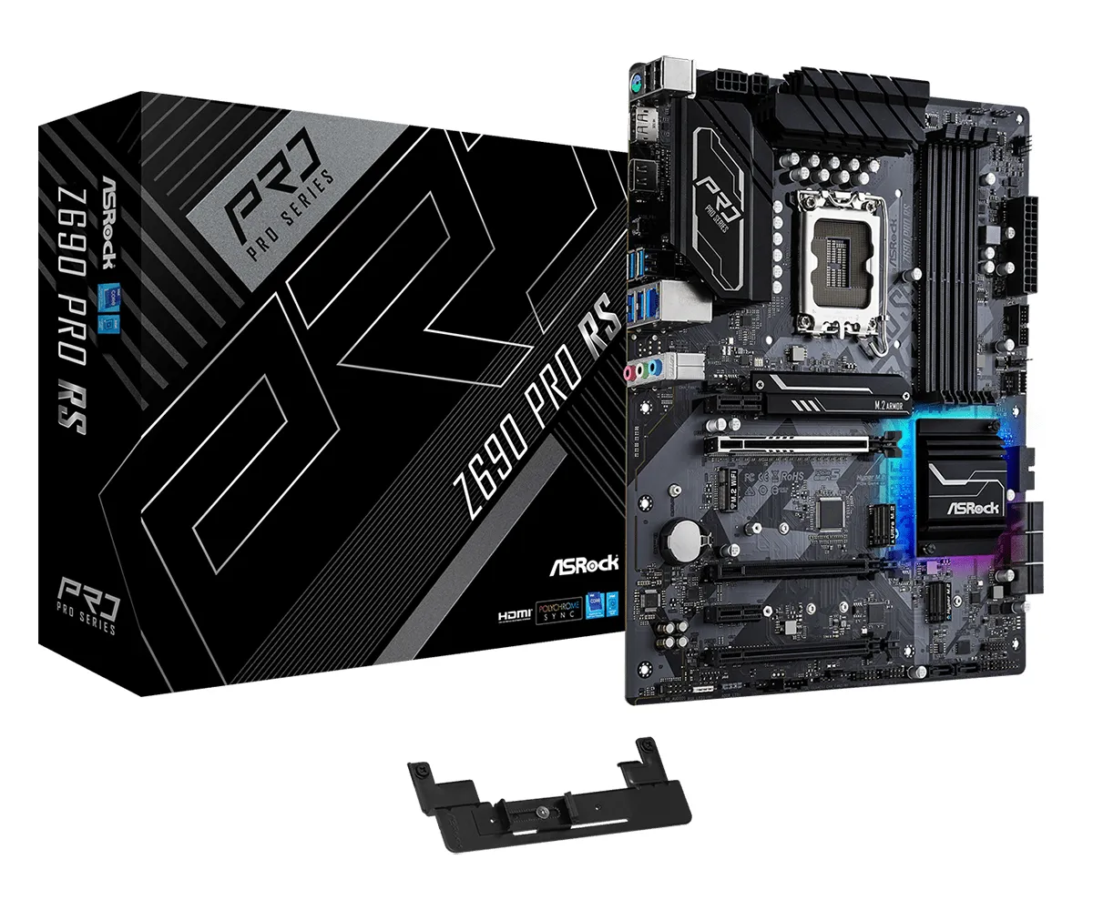 ASRock Z690 Pro RS DDR4 ATX - moderkort