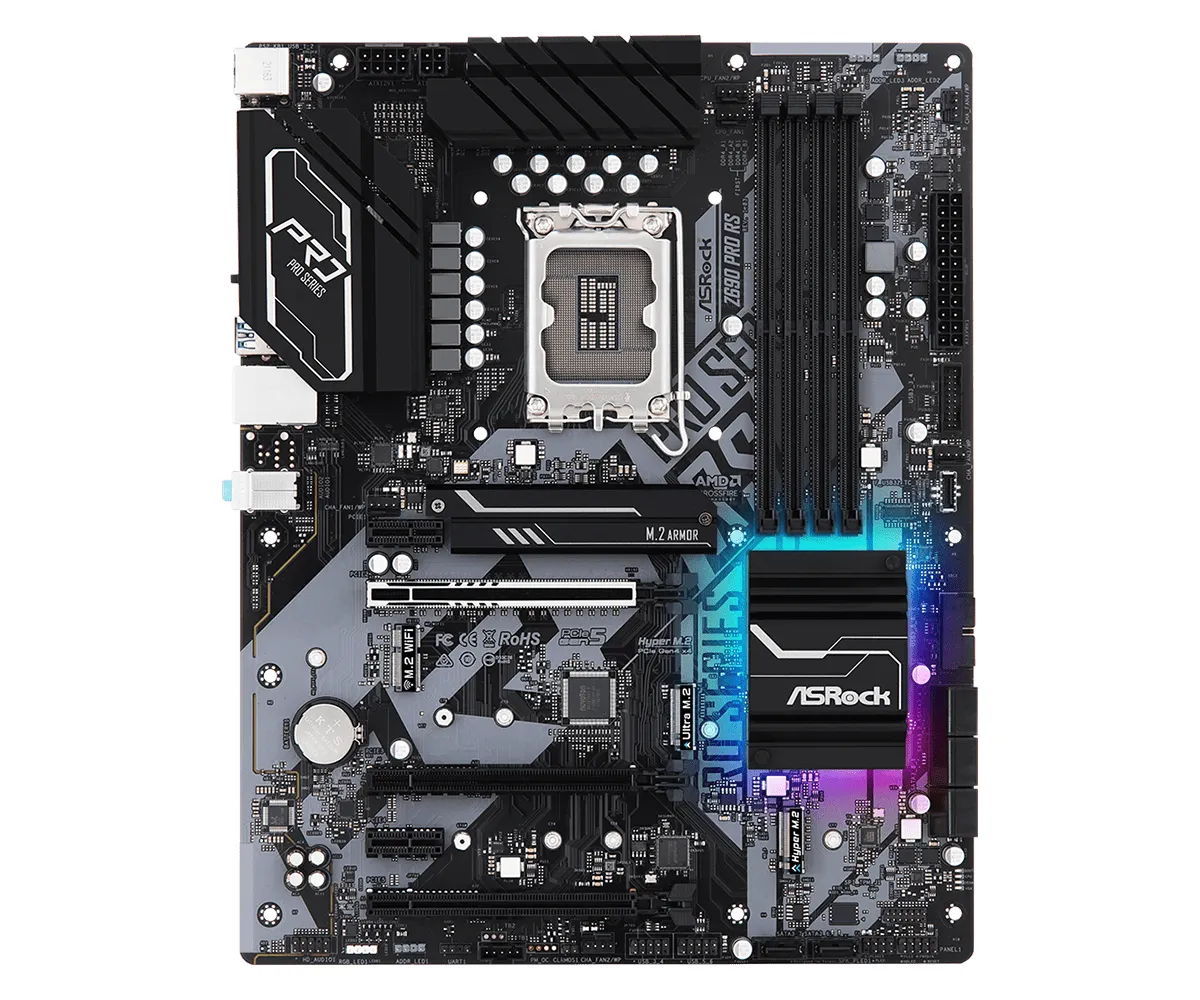 ASRock Z690 Pro RS DDR4 ATX - moderkort
