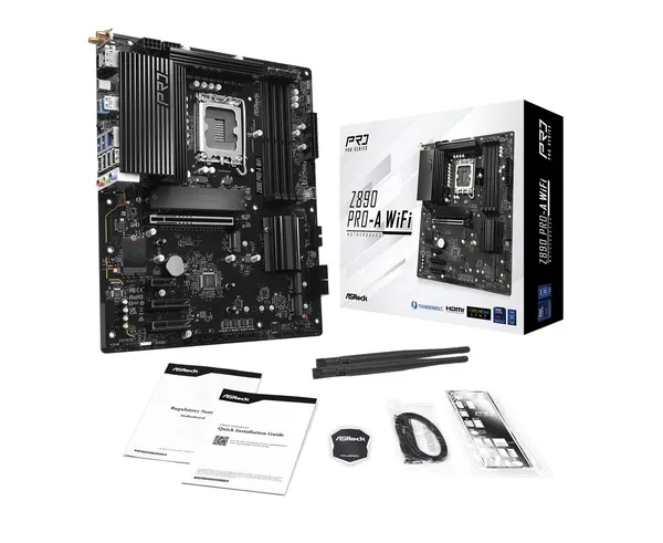 ASRock Z890 Pro-A WiFi 6E LGA1851 ATX -emolevy