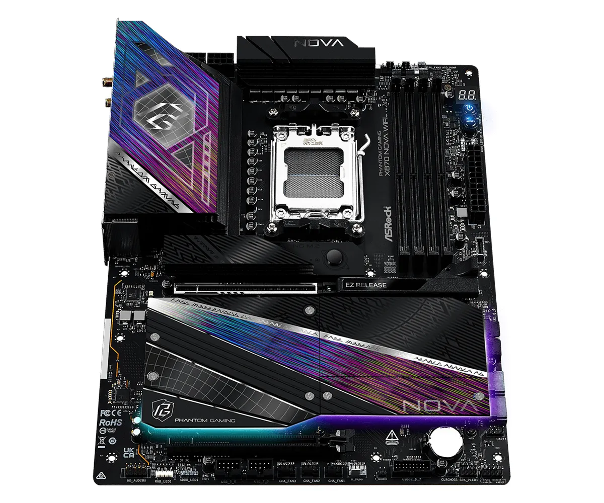 ASRock X870 NOVA WIFI AM5 ATX moderkort