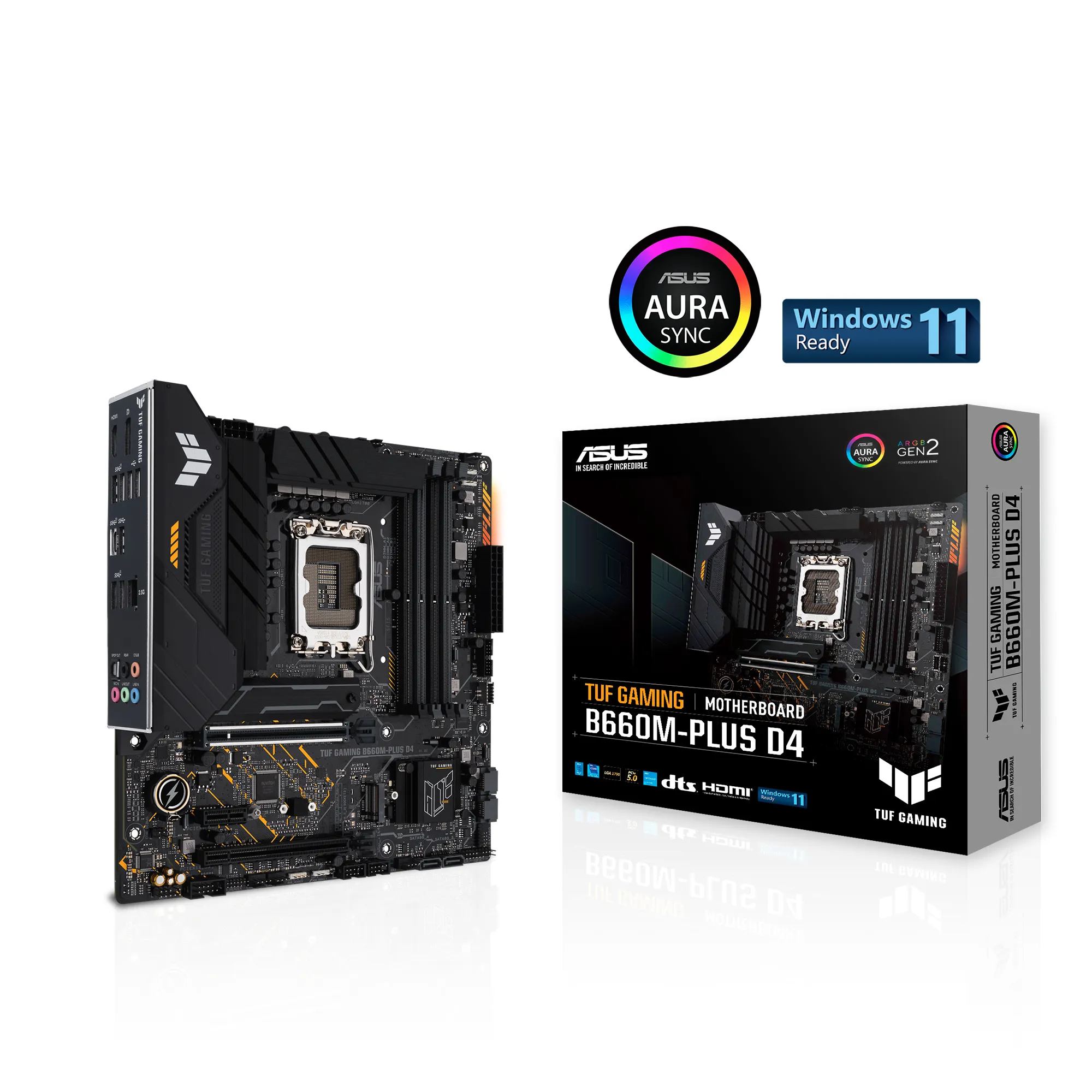 Asus TUF GAMING B660M- PLUS DDR4 mATX - motherboard