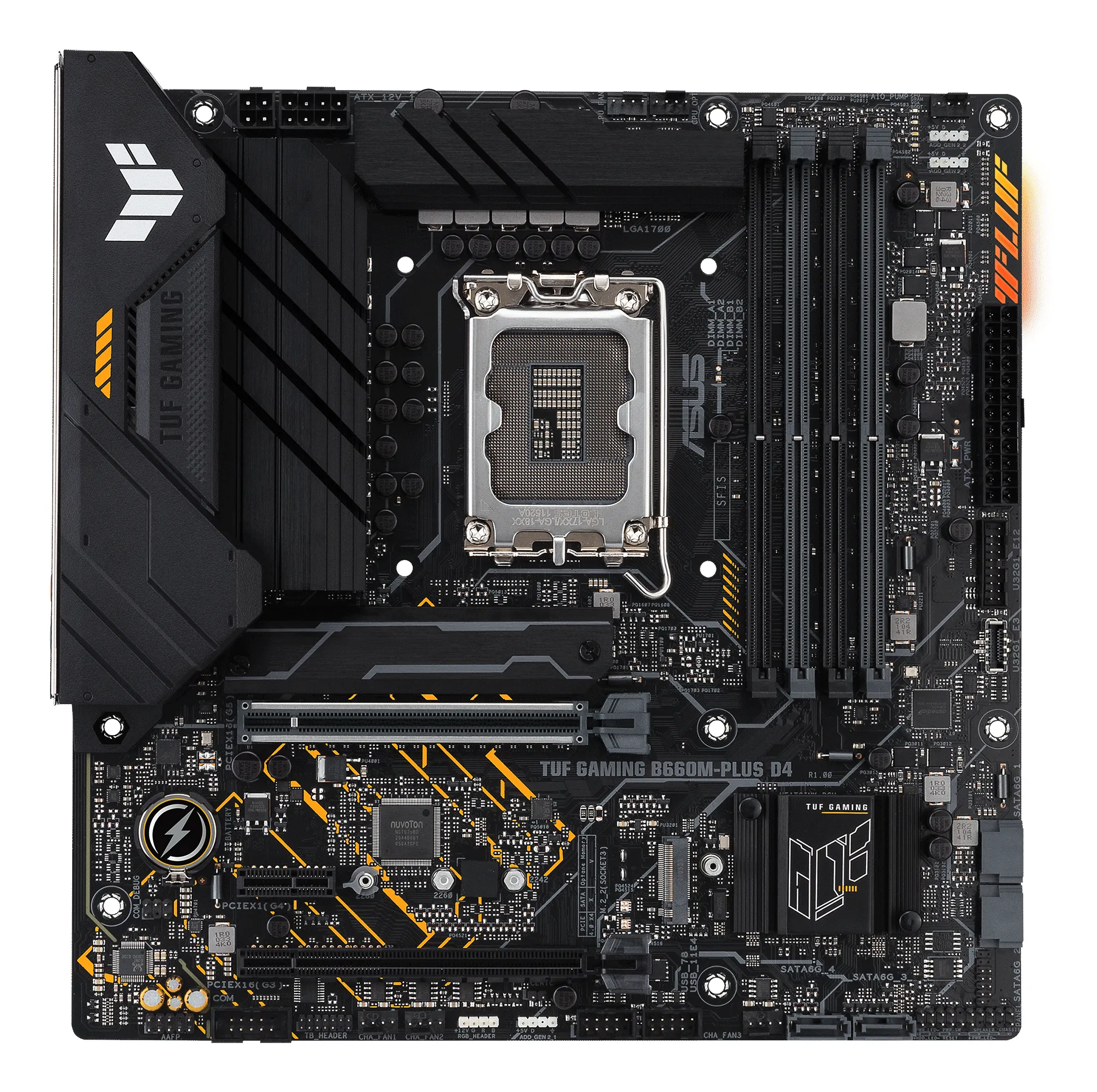 Asus TUF GAMING B660M- PLUS DDR4 mATX - motherboard