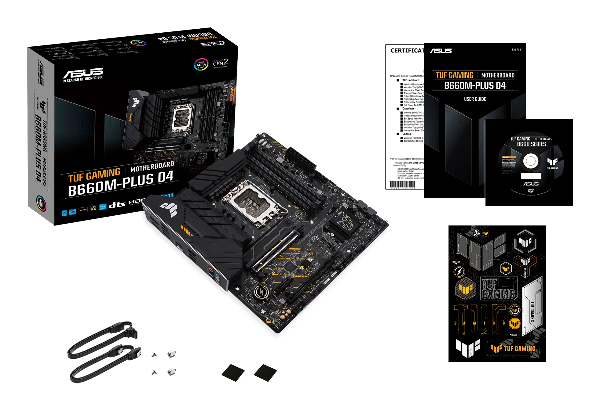 Asus TUF GAMING B660M- PLUS DDR4 mATX - motherboard