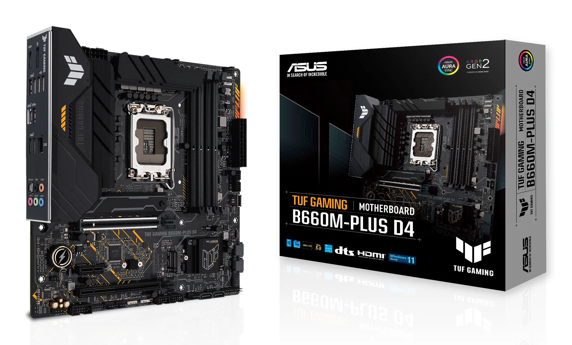 Asus TUF GAMING B660M- PLUS DDR4 mATX - motherboard
