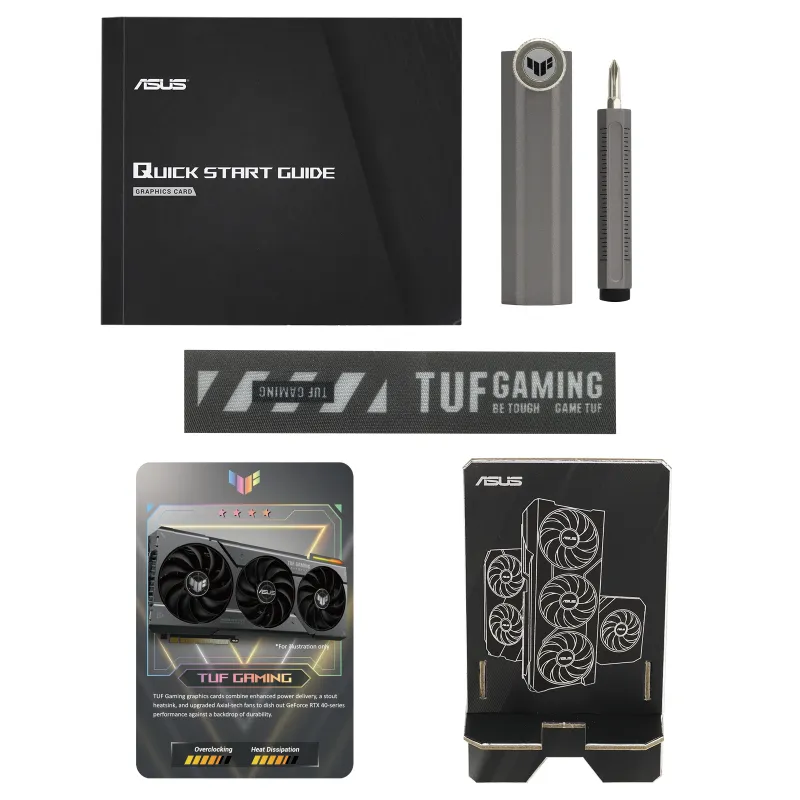 Asus GeForce RTX 4060 Ti TUF OC Gaming 8 GB - grafikkort