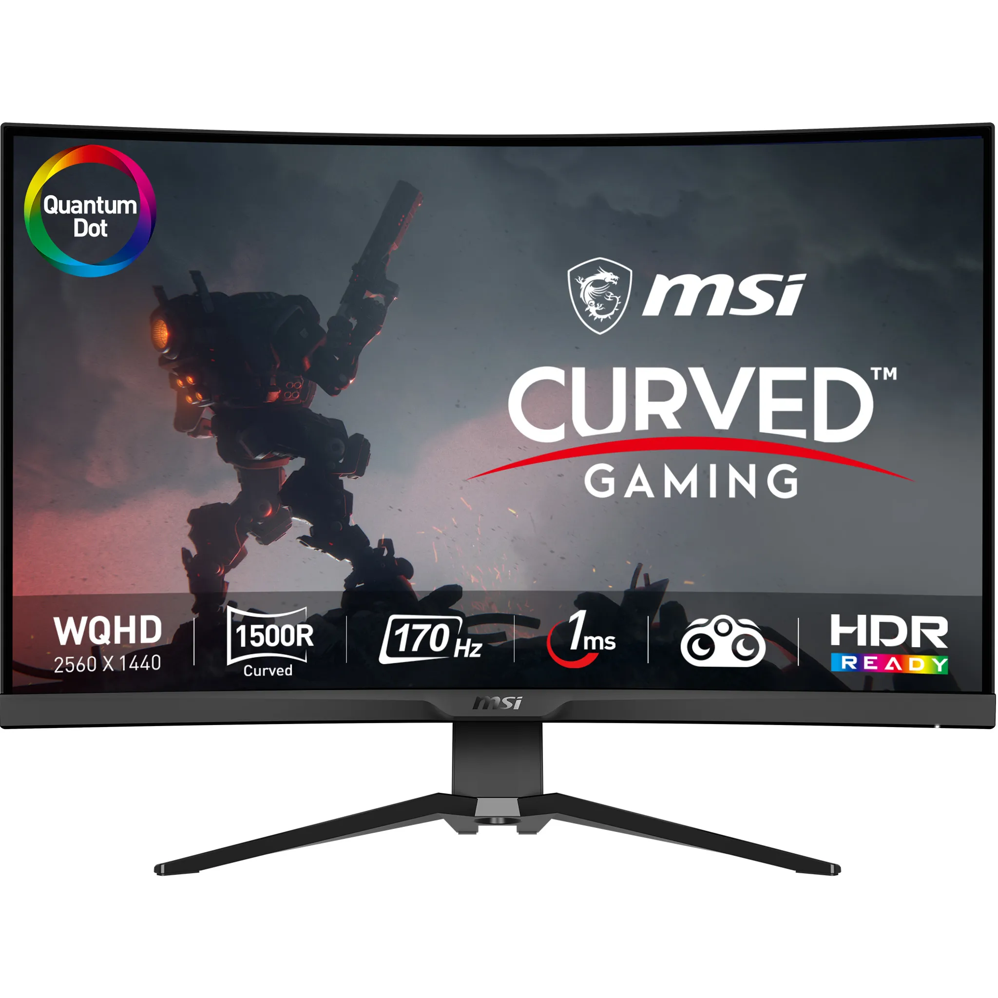 MSI 32" MAG 325CQRF QD QHD, VA - curved monitor