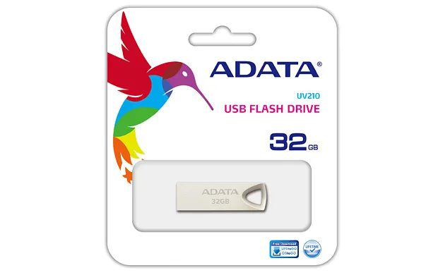 A-Data 32GB UV210 USB 2.0 - memory stick, Beige