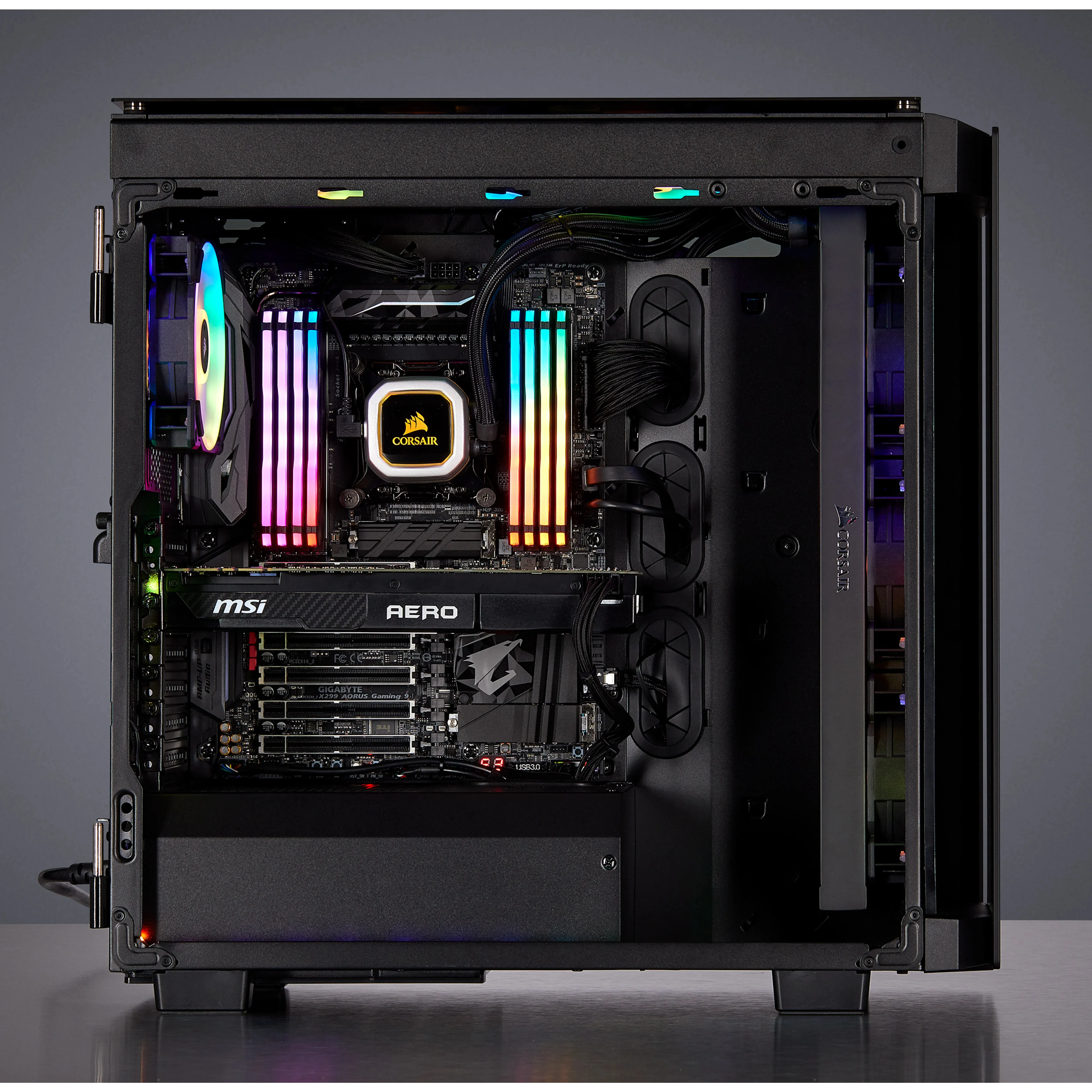 Corsair 500D RGB SE Premium - Mid Tower case, Black