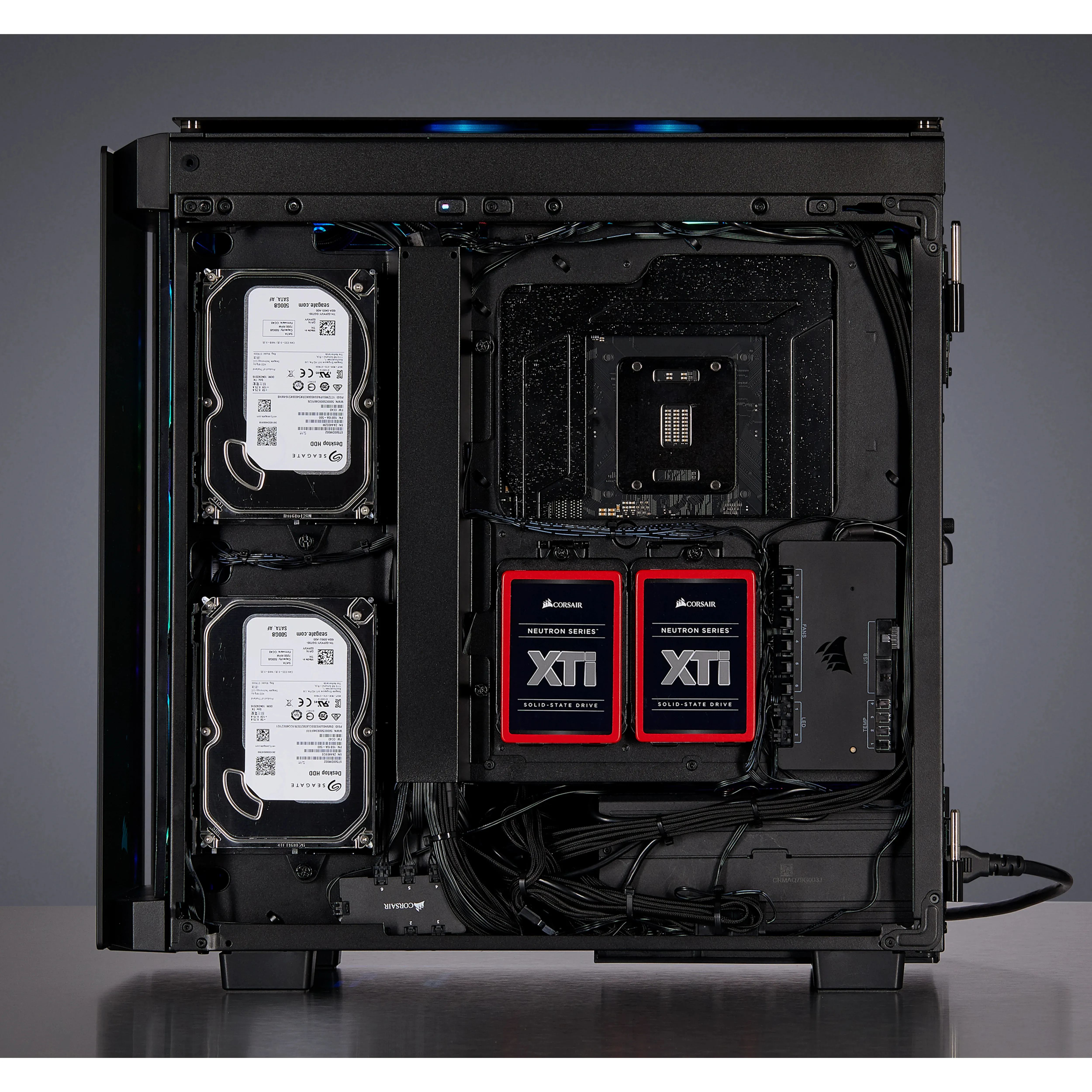 Corsair 500D RGB SE Premium - Mid Tower case, Black