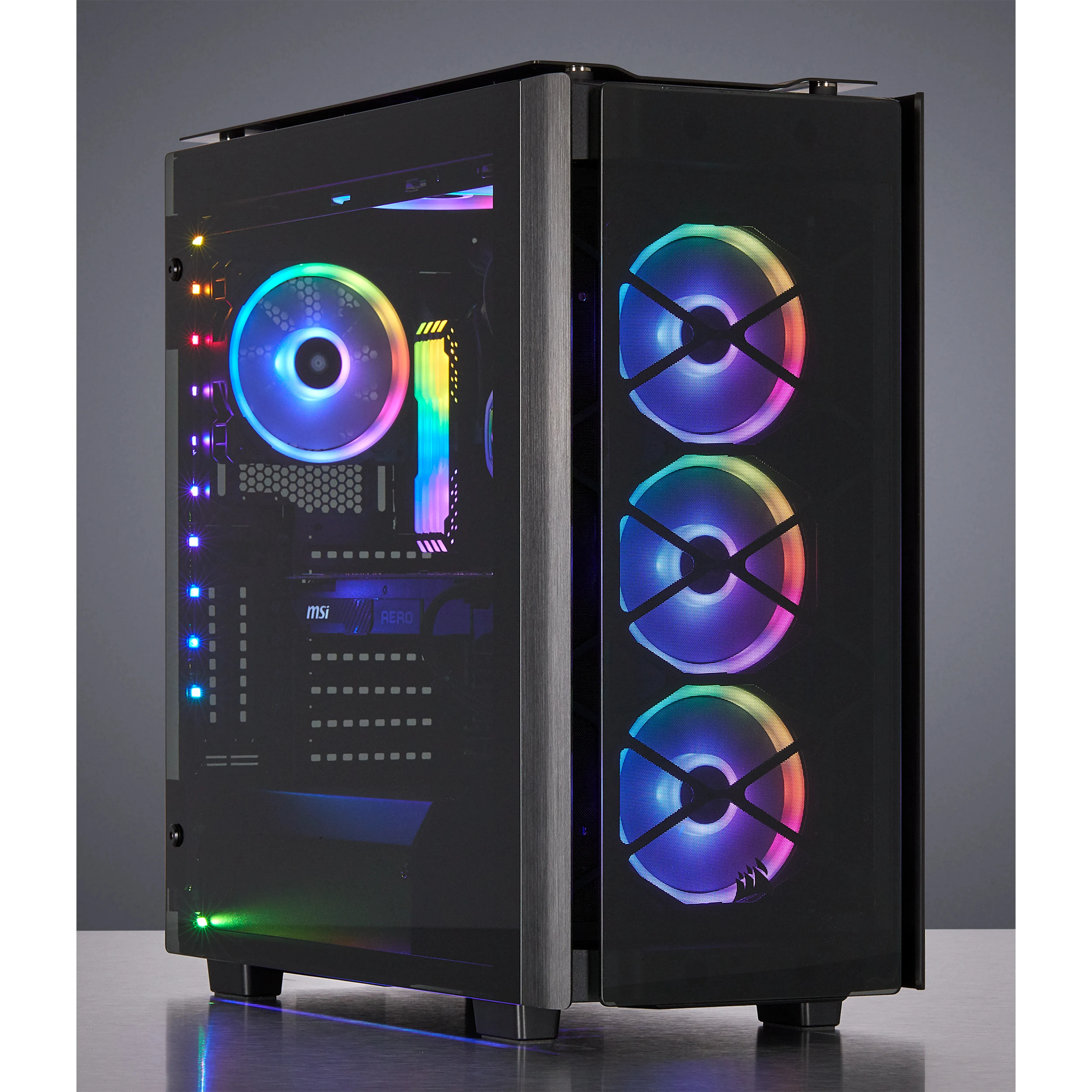Corsair 500D RGB SE Premium - Mid Tower case, Black