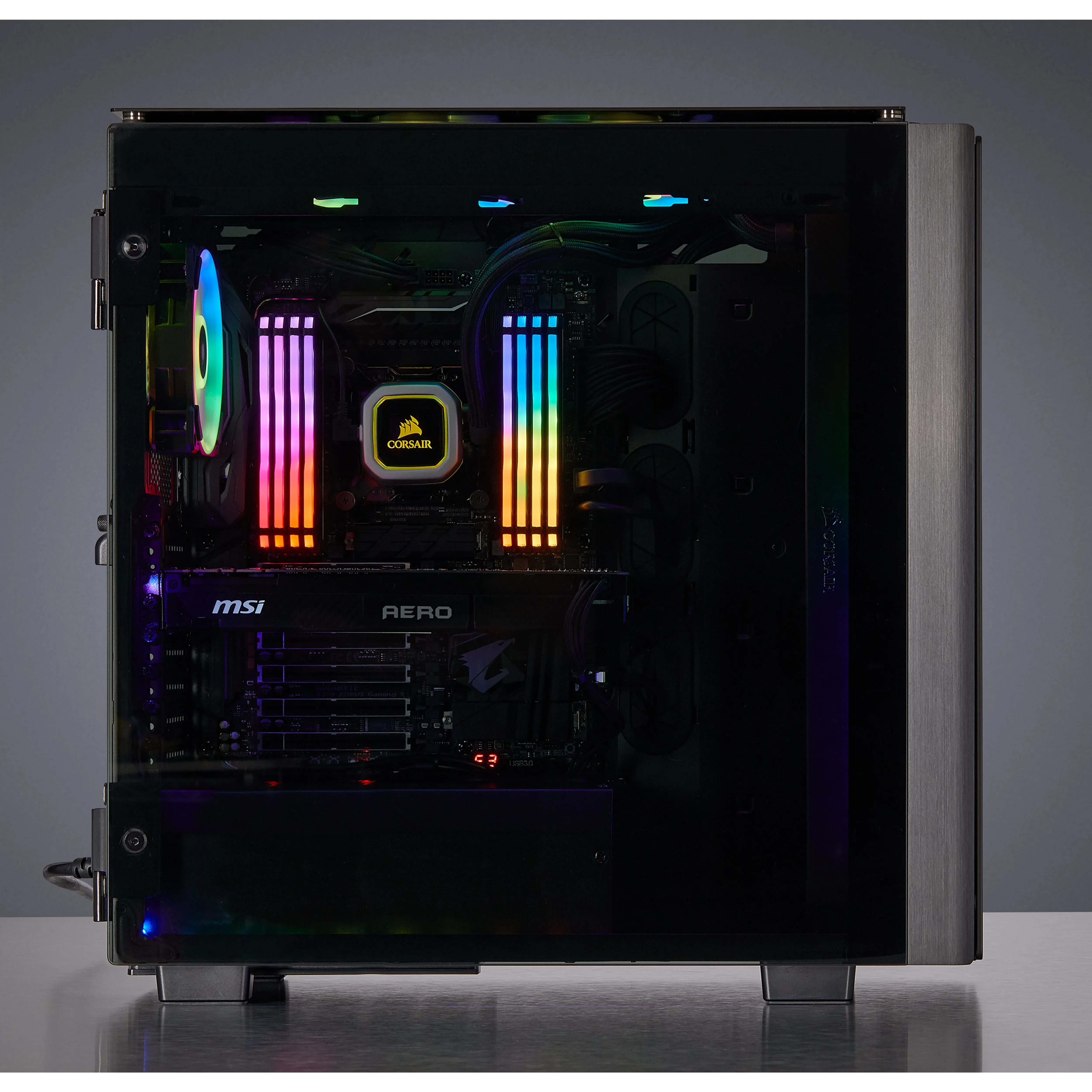 Corsair 500D RGB SE Premium - Mid Tower case, Black