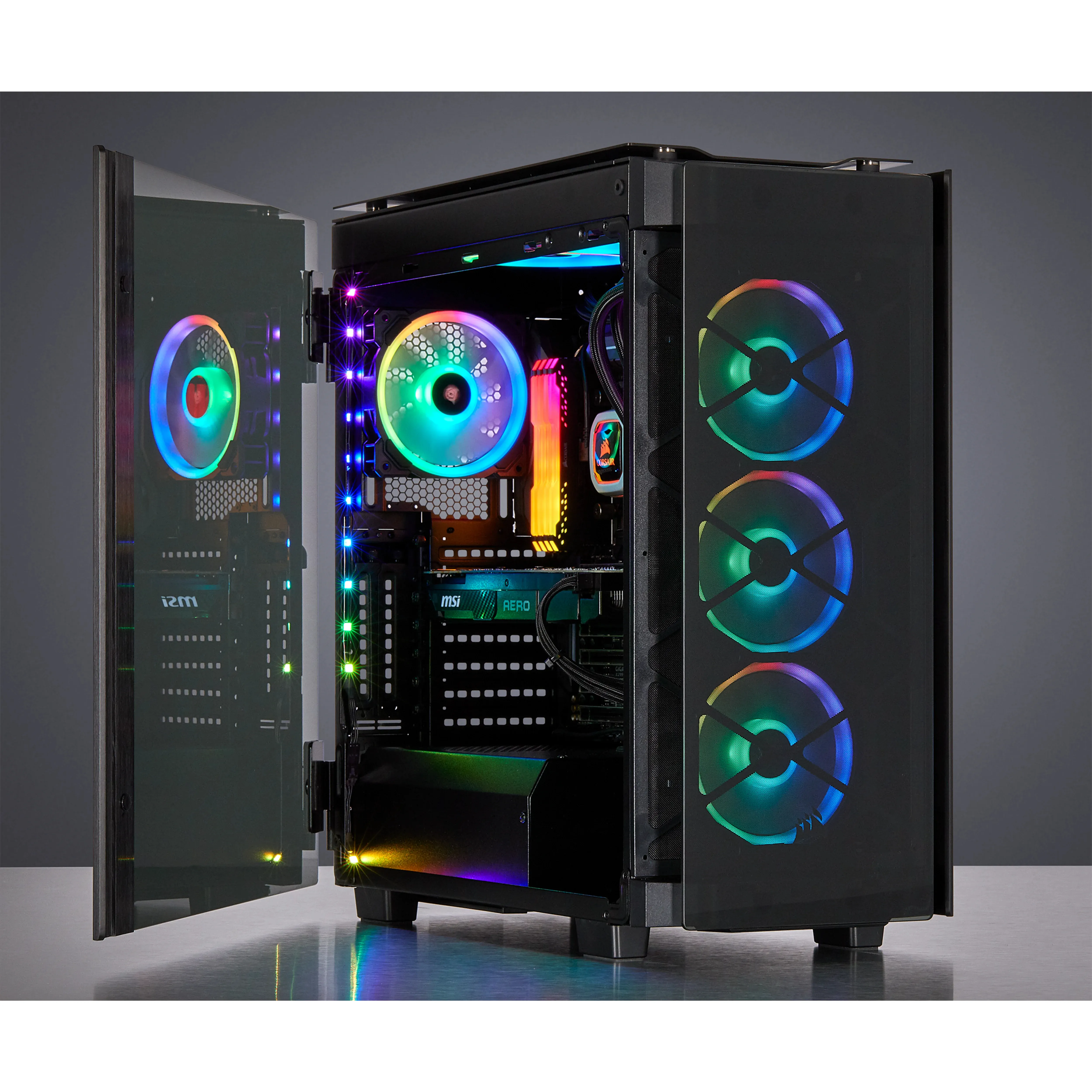 Corsair 500D RGB SE Premium - Mid Tower case, Black