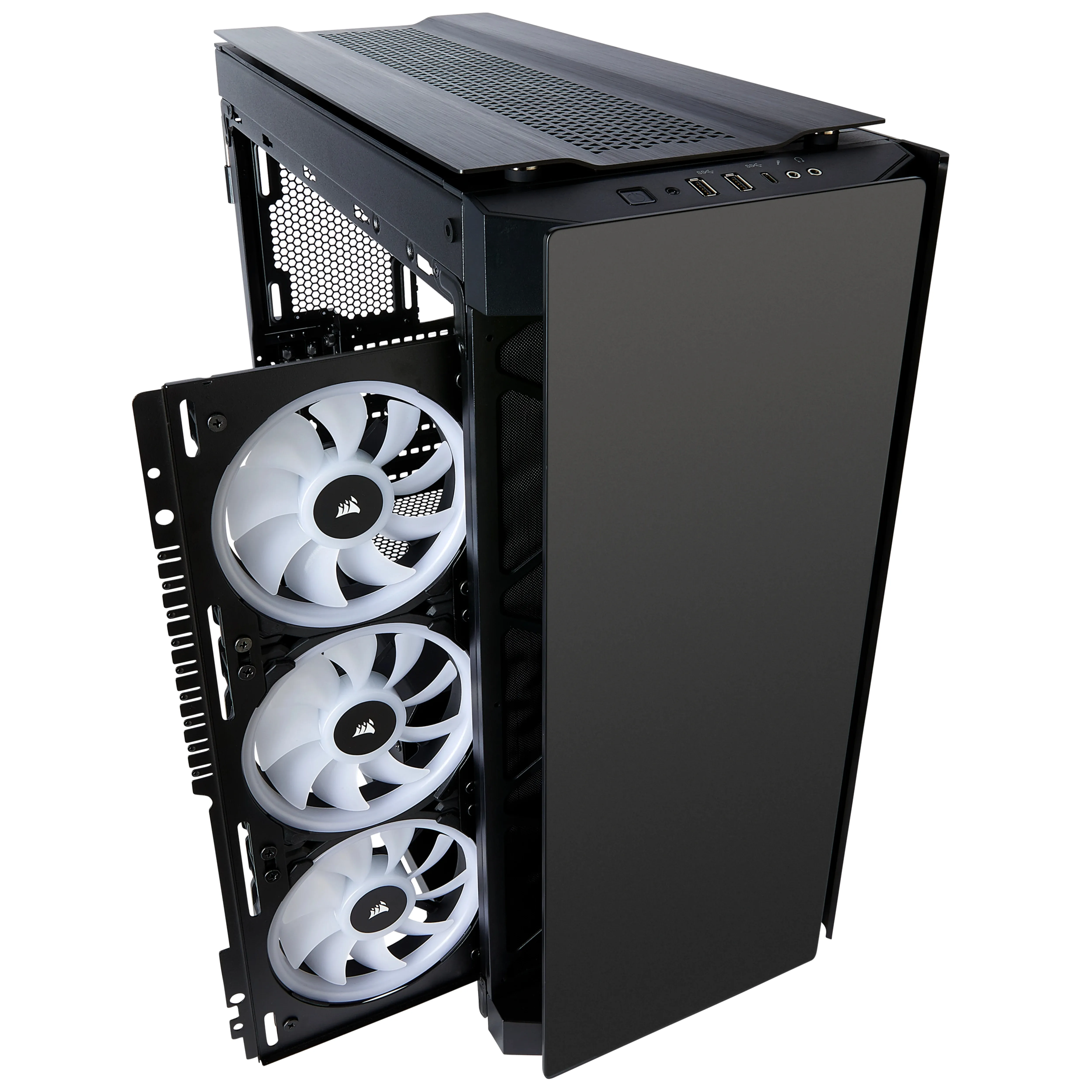 Corsair 500D RGB SE Premium - Mid Tower case, Black