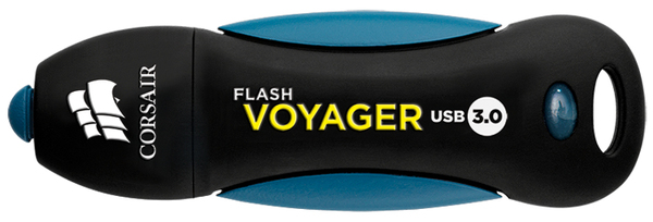 Corsair 256GB Flash Voyager USB 3.0 - memory stick, Black/Blue Corsair 256GB Flash Voyager USB 3.0 - memory stick, Black/Blue