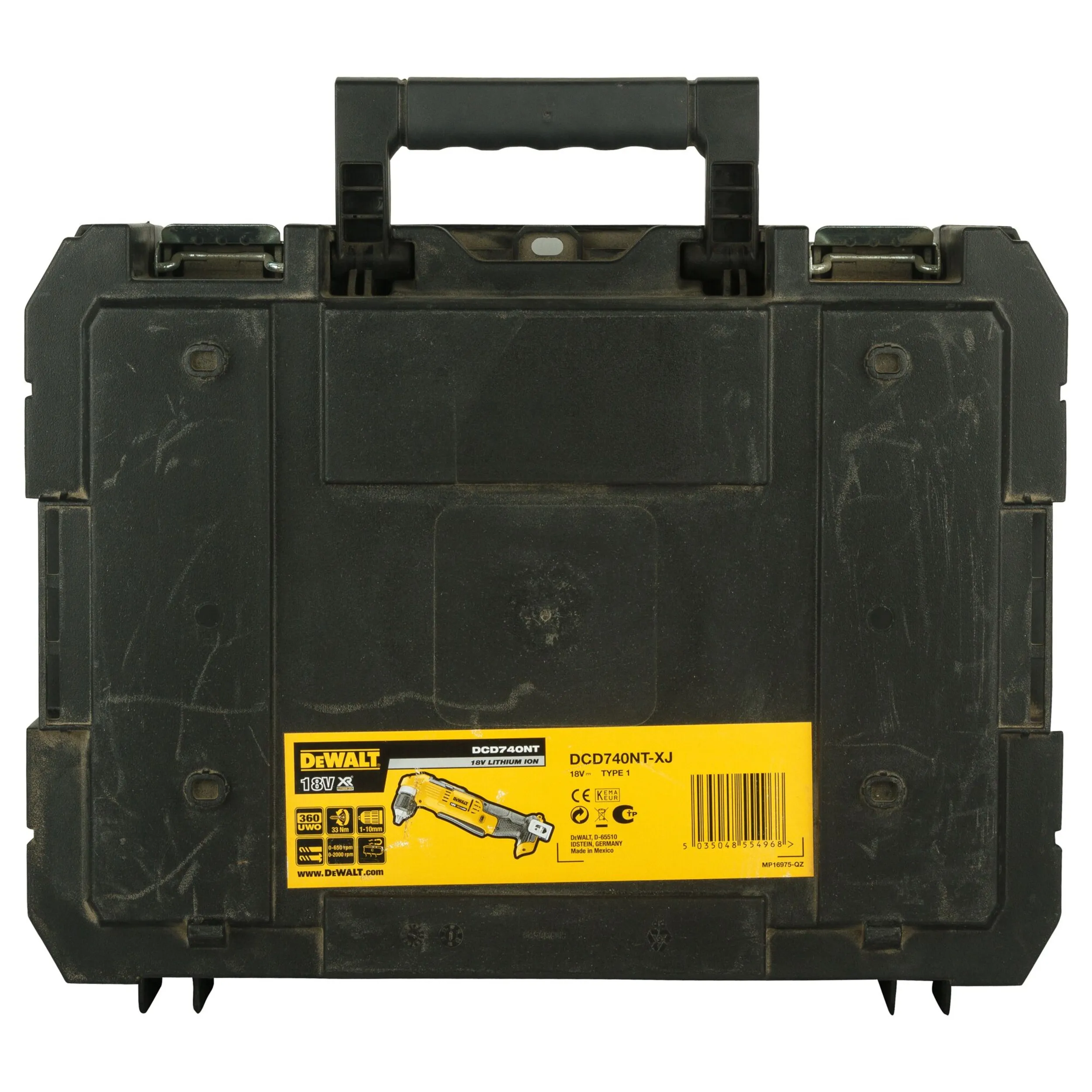 DeWALT DCD740NT-XJ - vinkelbor - ledni