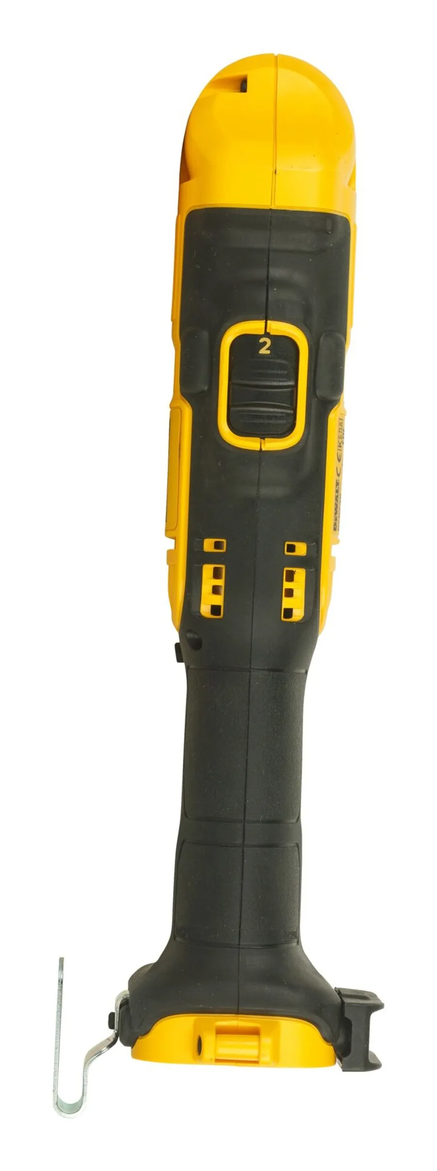 DeWALT DCD740NT-XJ - vinkelbor - ledni