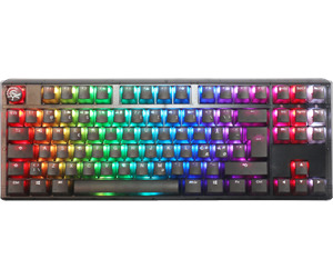 Ducky One 3 Aura Black TKL Cherry Silent Red RGB - speltangentbord